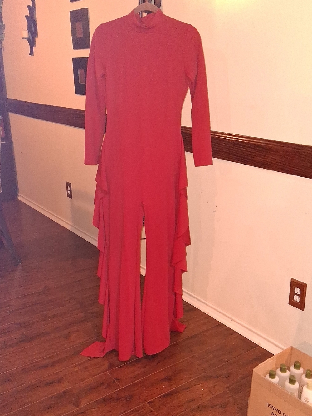 Fitted Jumpsuit Flared Sides